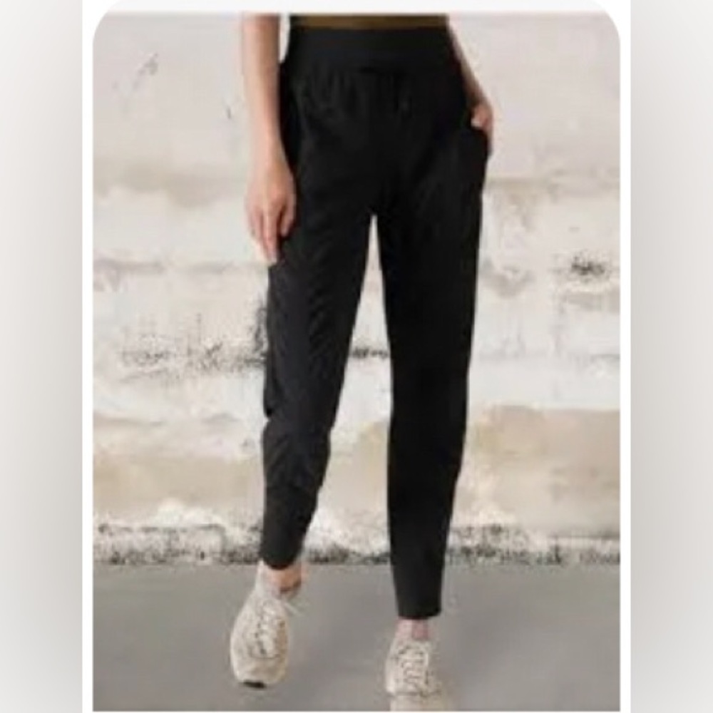 Athleta attitude ll pant joggers womens 2 ruched activewear